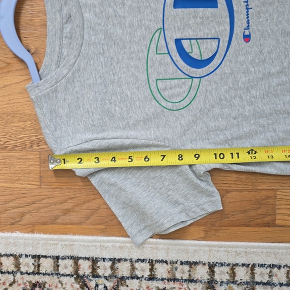CHAMPION BRAND SIGNATURE BOYS GRAY SHORT SLEEVE TEE-SHIRT SIZE XL 18/20 - Picture 12 of 13